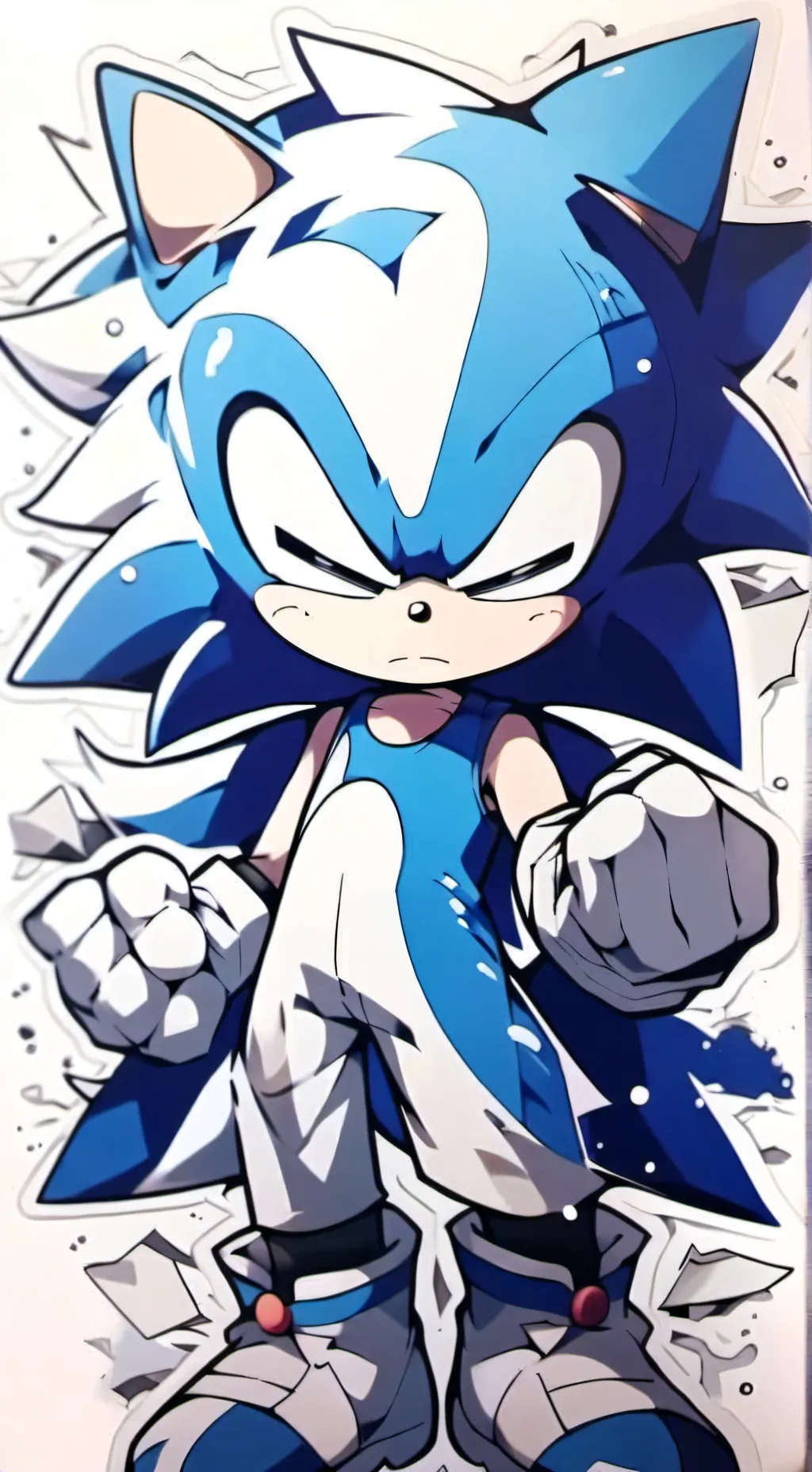 ai character: sonic background