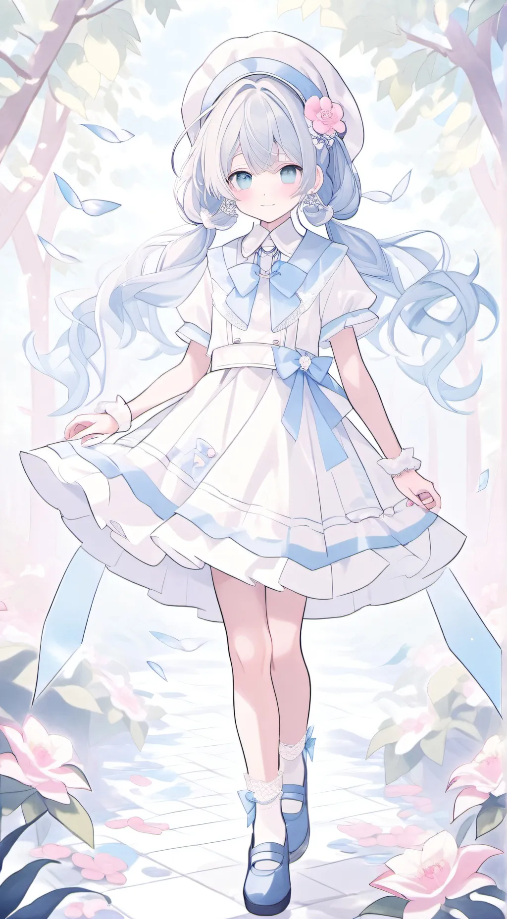 ai character: Luna background