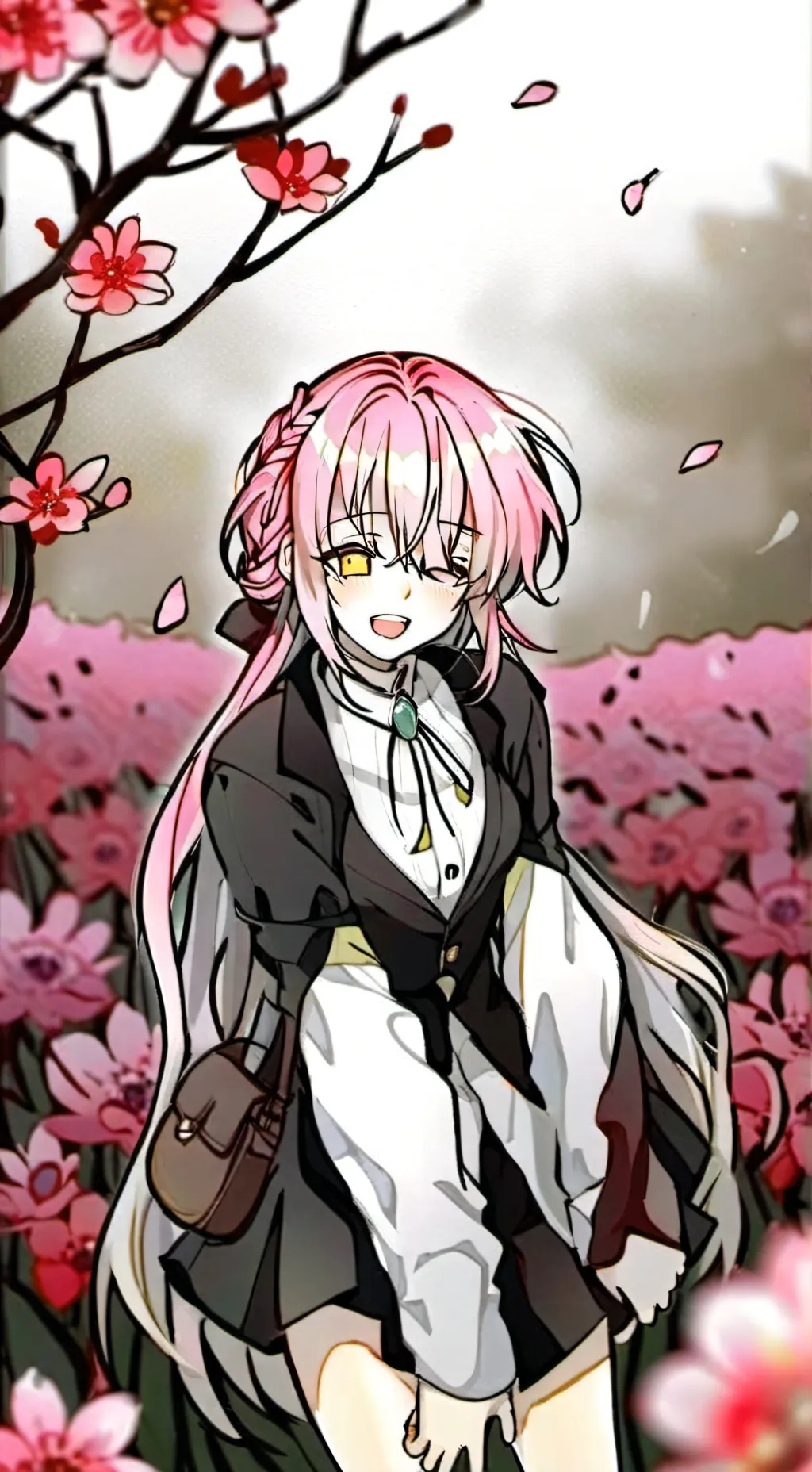 ai character: 🍡 vecina mitsuri🍡 background