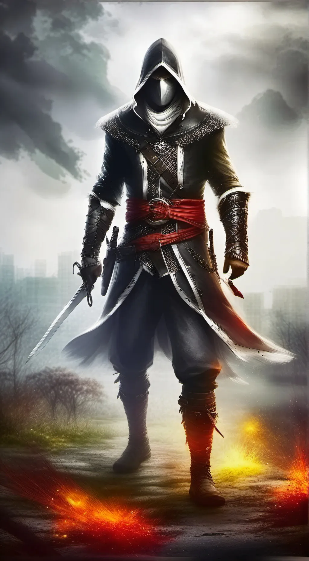 ai character: Micah Auditore  background