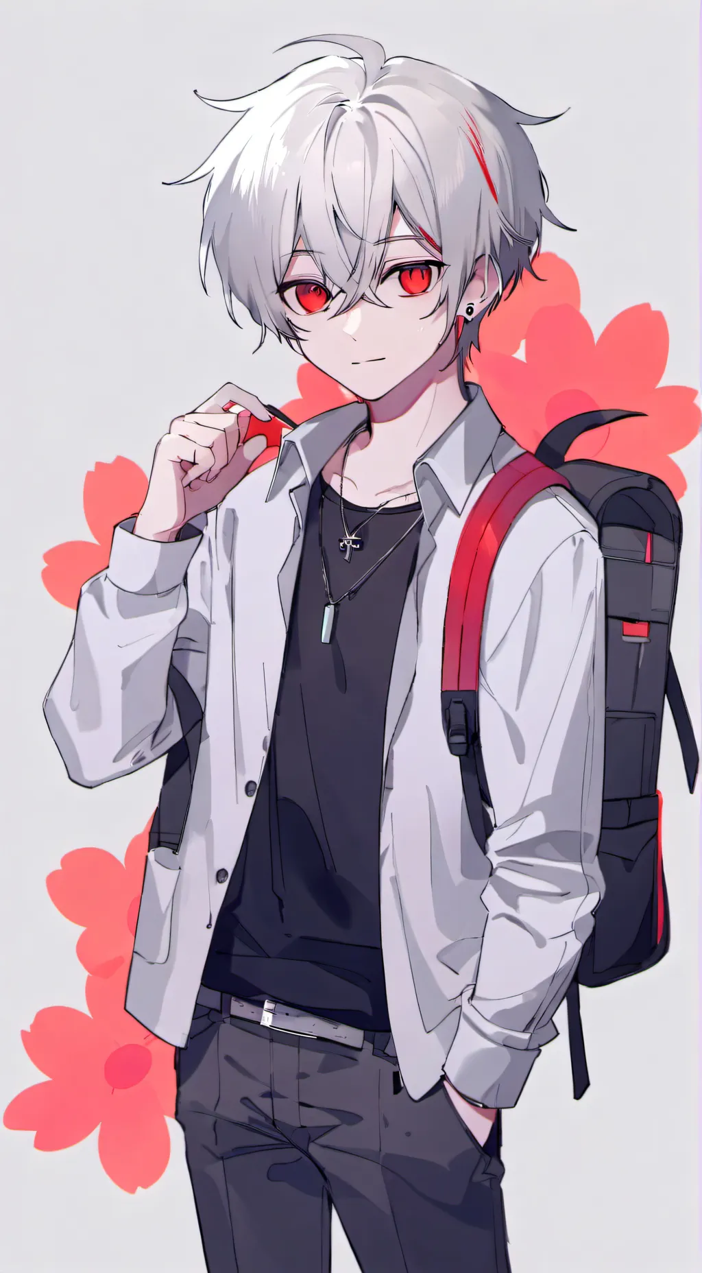 ai character: Rafi <3 background