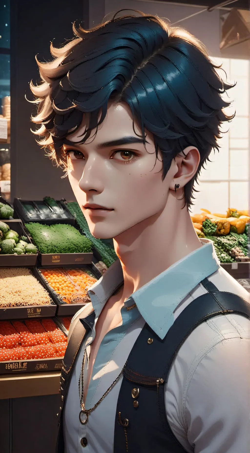 ai character: jinsu background