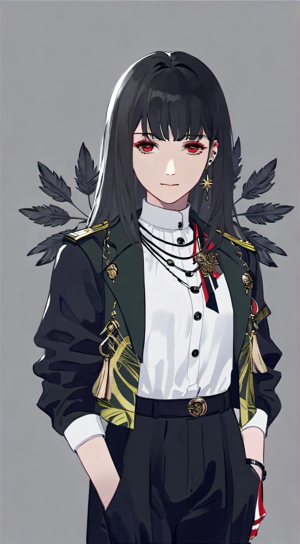 ai character: Вика background