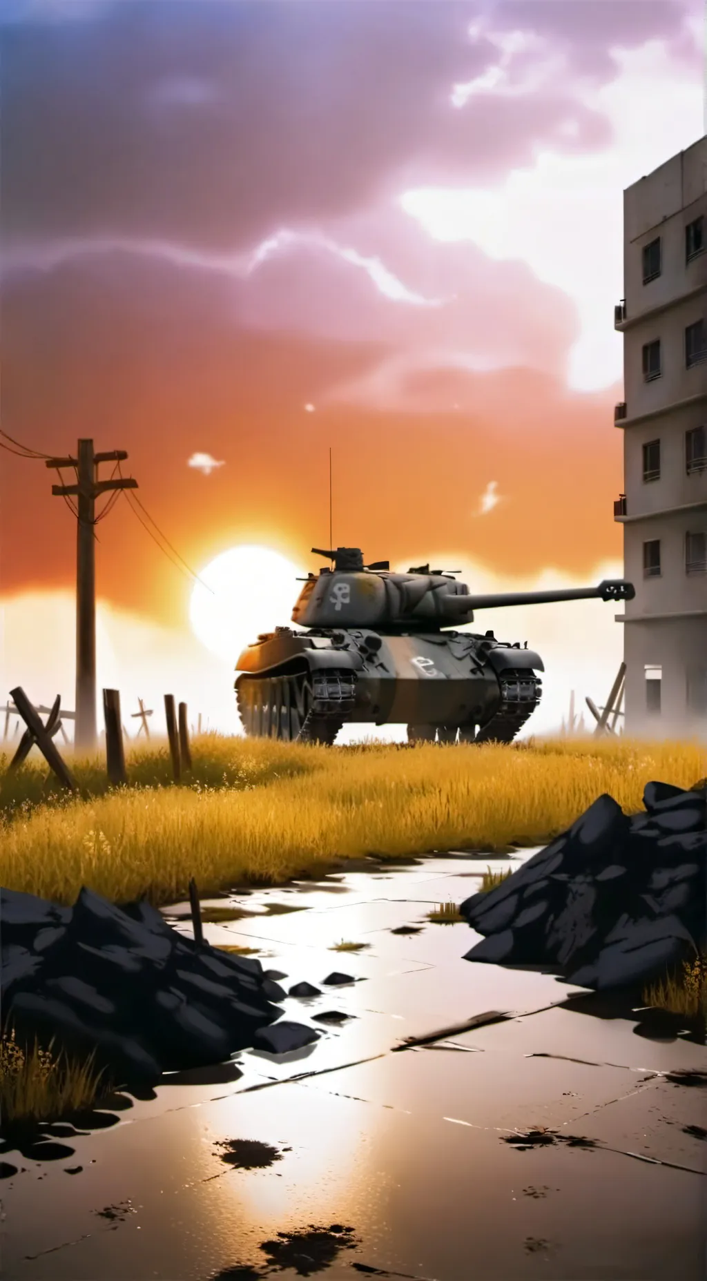 ai character: war Thunder background