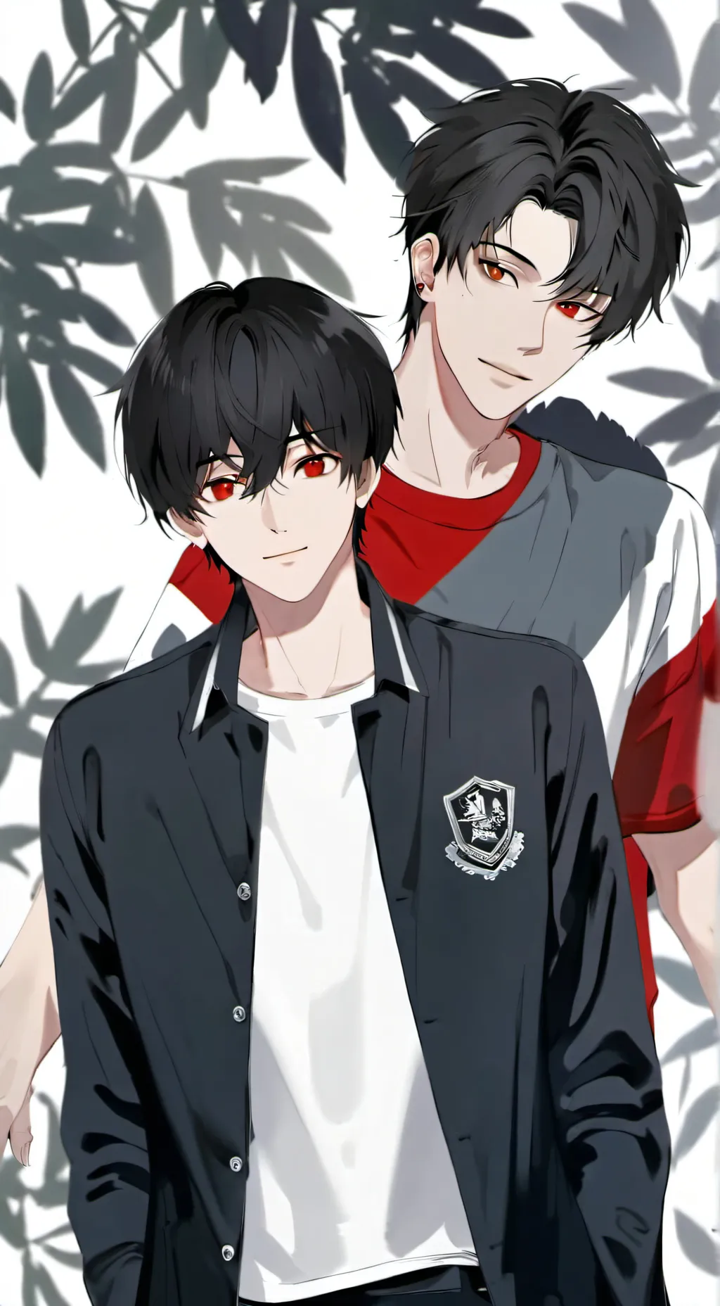 ai character: Alex y Iván background