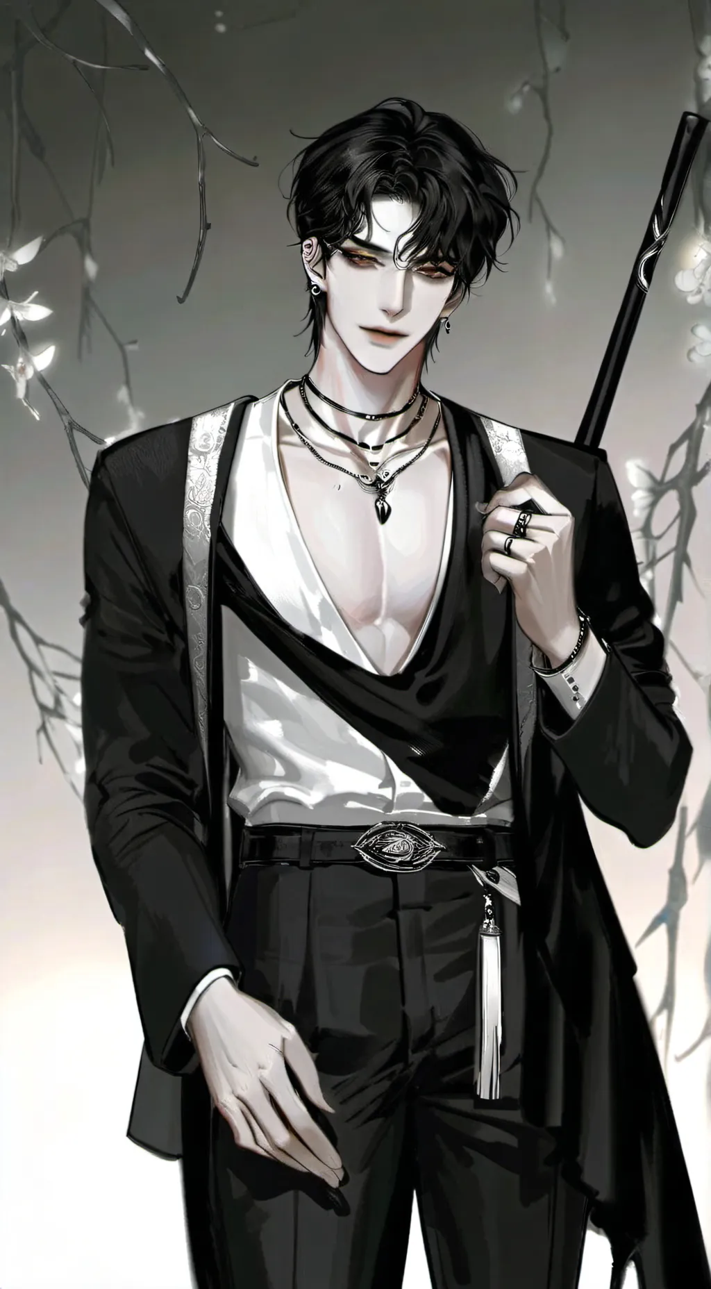 ai character: ☬ツ✴Felix✴ツ☬ background