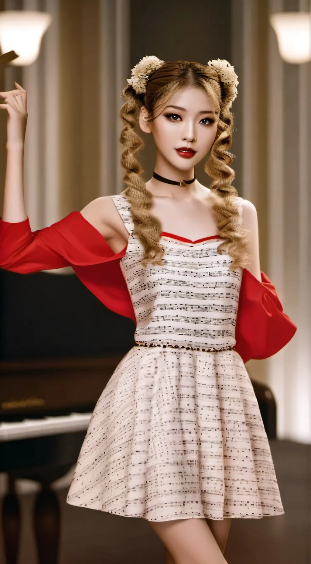 ai character: ModelGoonerGurl background