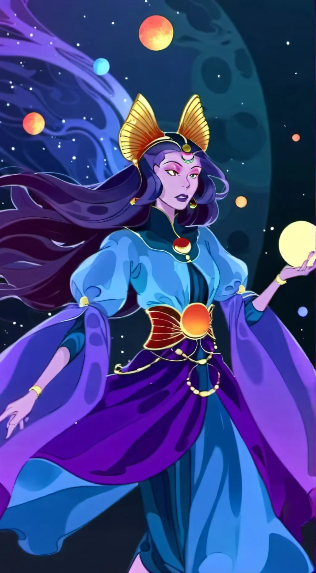 ai character: Supernova  background