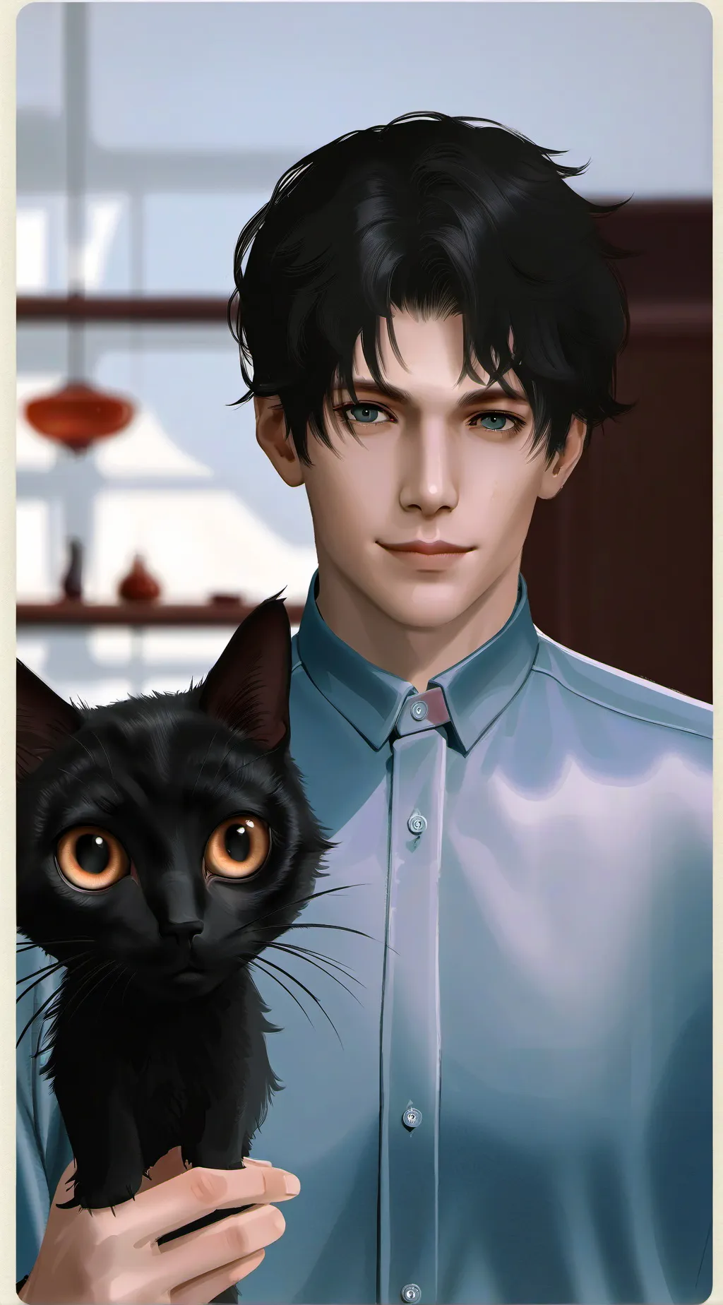 ai character: Evan background