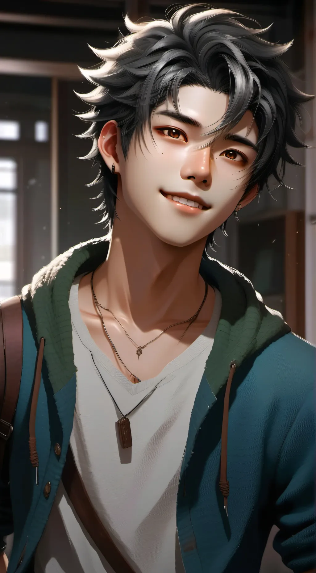 ai character: The Unromantic Roommate background