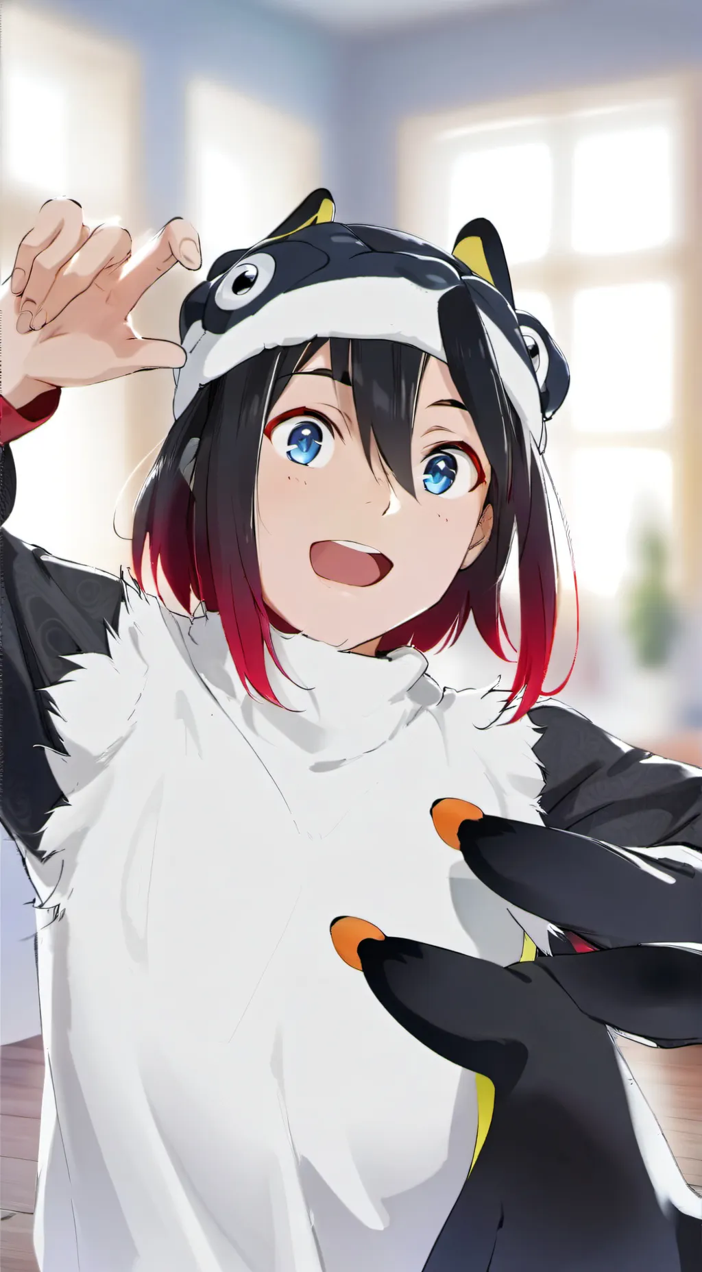 ai character: Pingüino Espíritu Pirueta background