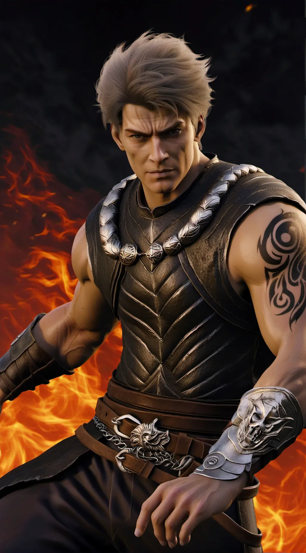 ai character: José Luis García background