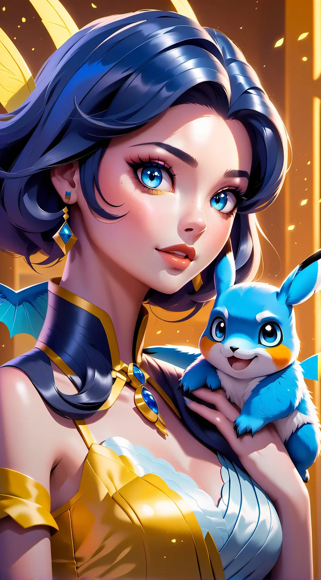 ai character: Léna background