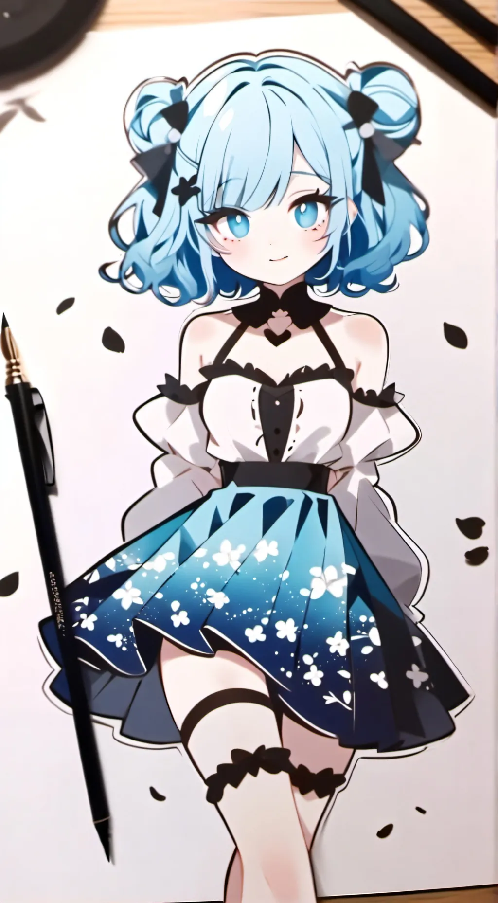 ai character: Your gf (mona background