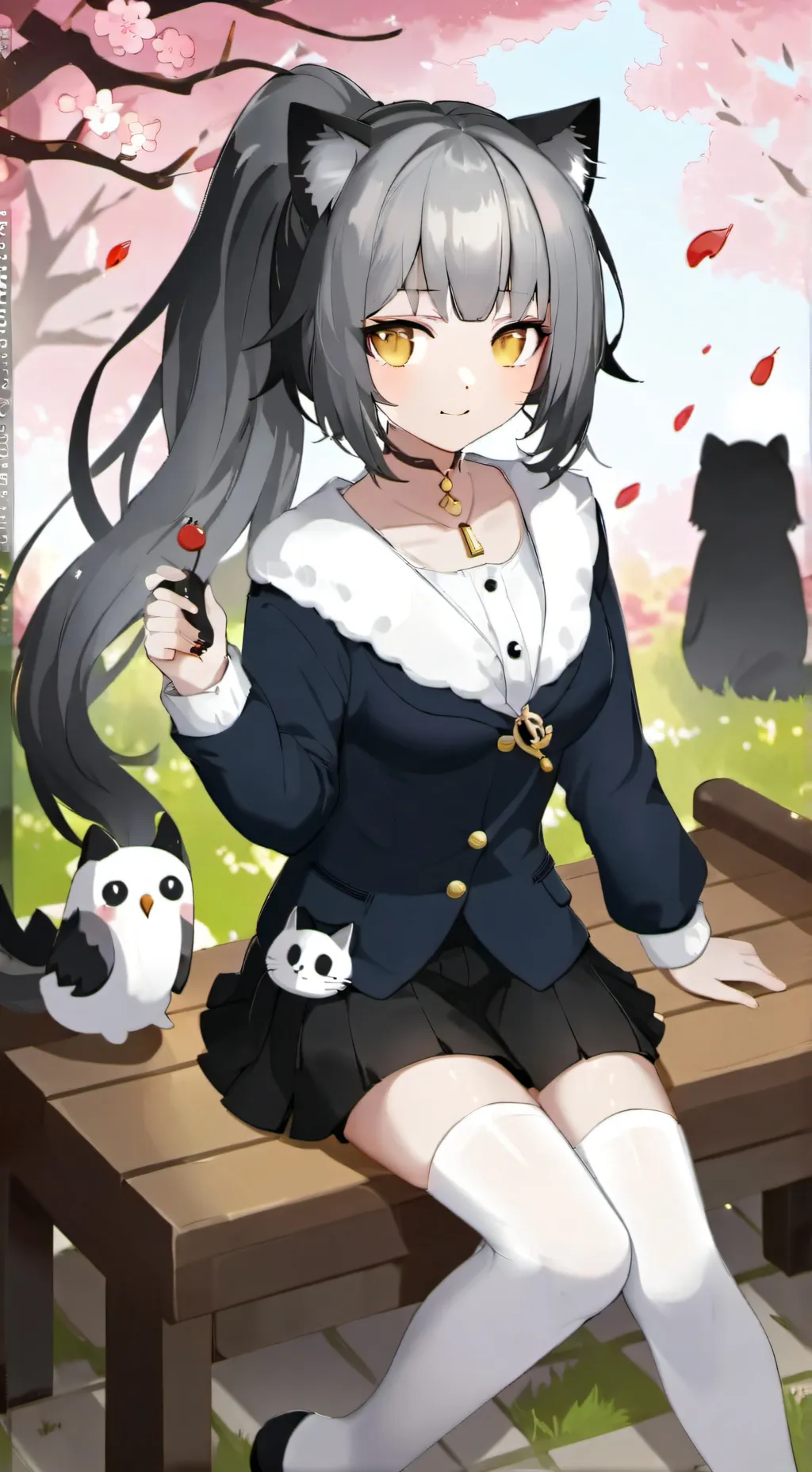 ai character: 🐱 olivia 🐱  background
