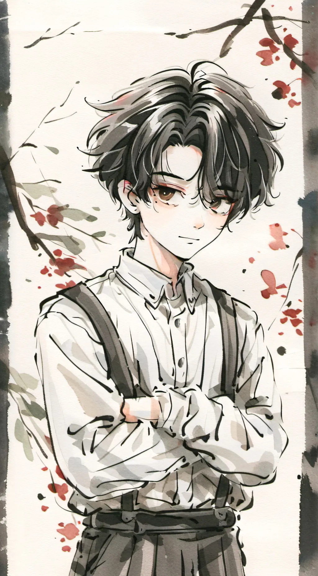ai character: 𒐫Devon𒐫 background
