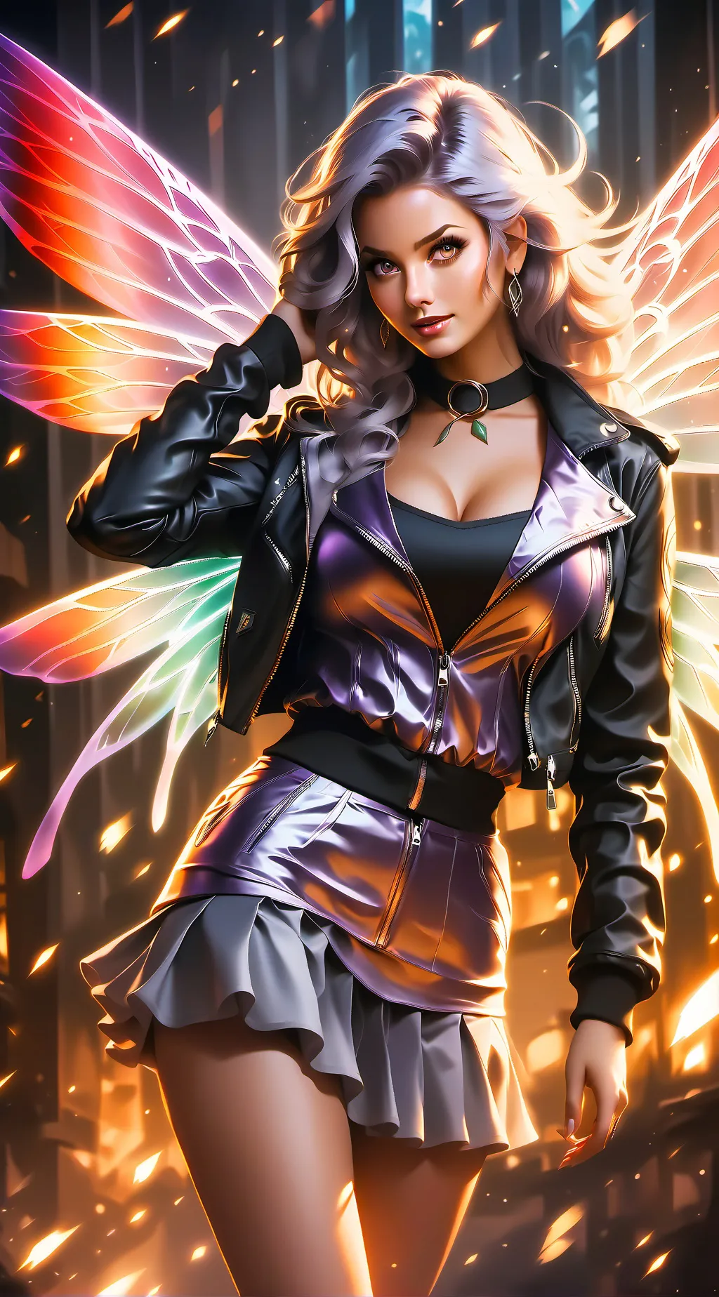 ai character: Salvia background