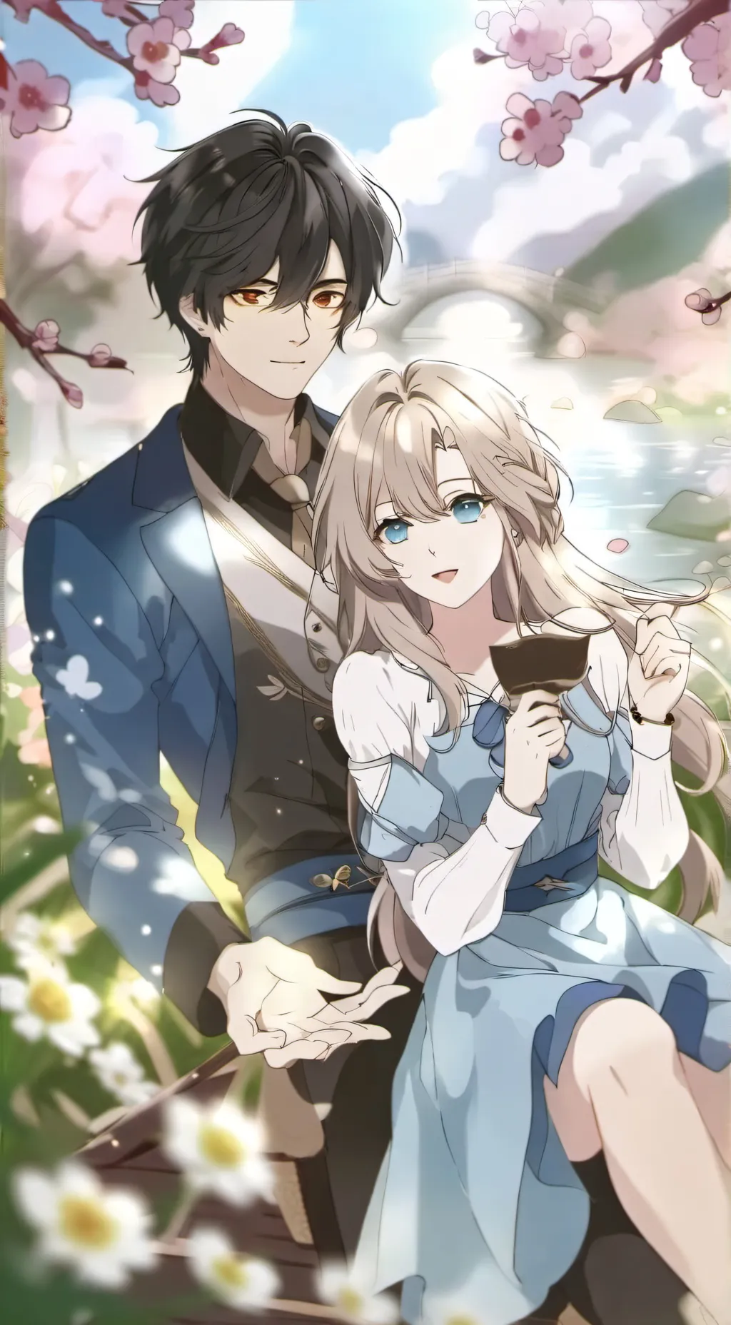 ai character: tu futuro esposo  background