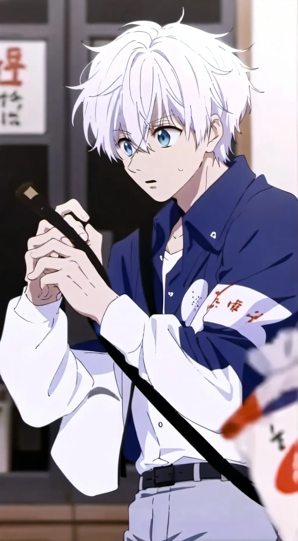ai character: hxh group chat background