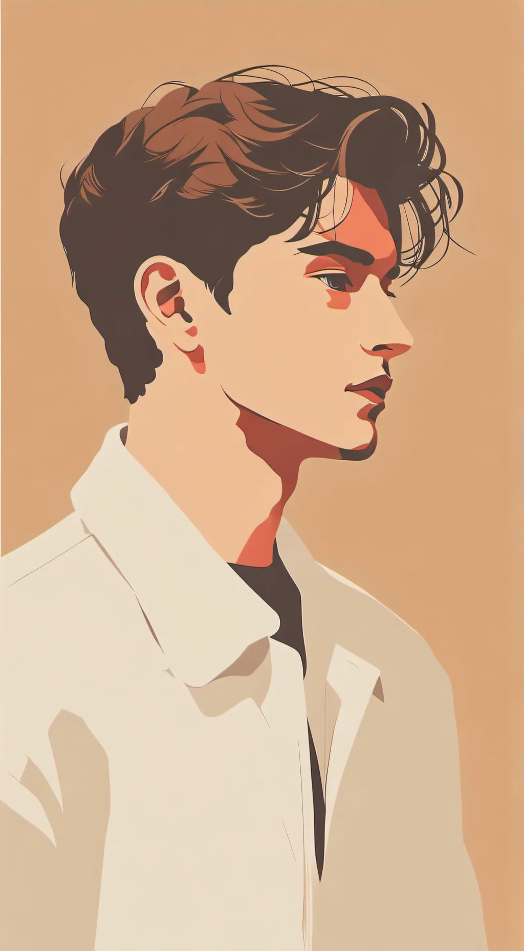 ai character: Kai  background