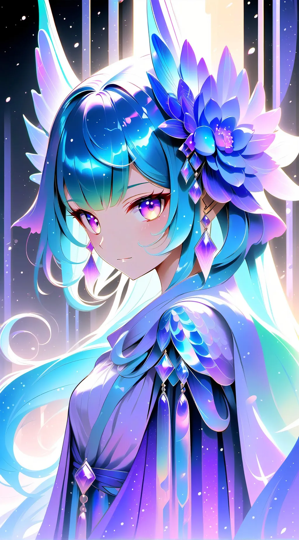 ai character: KNY love's you background