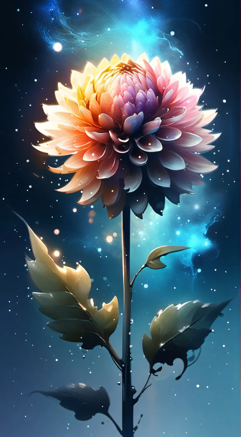 ai character: Flowey  background