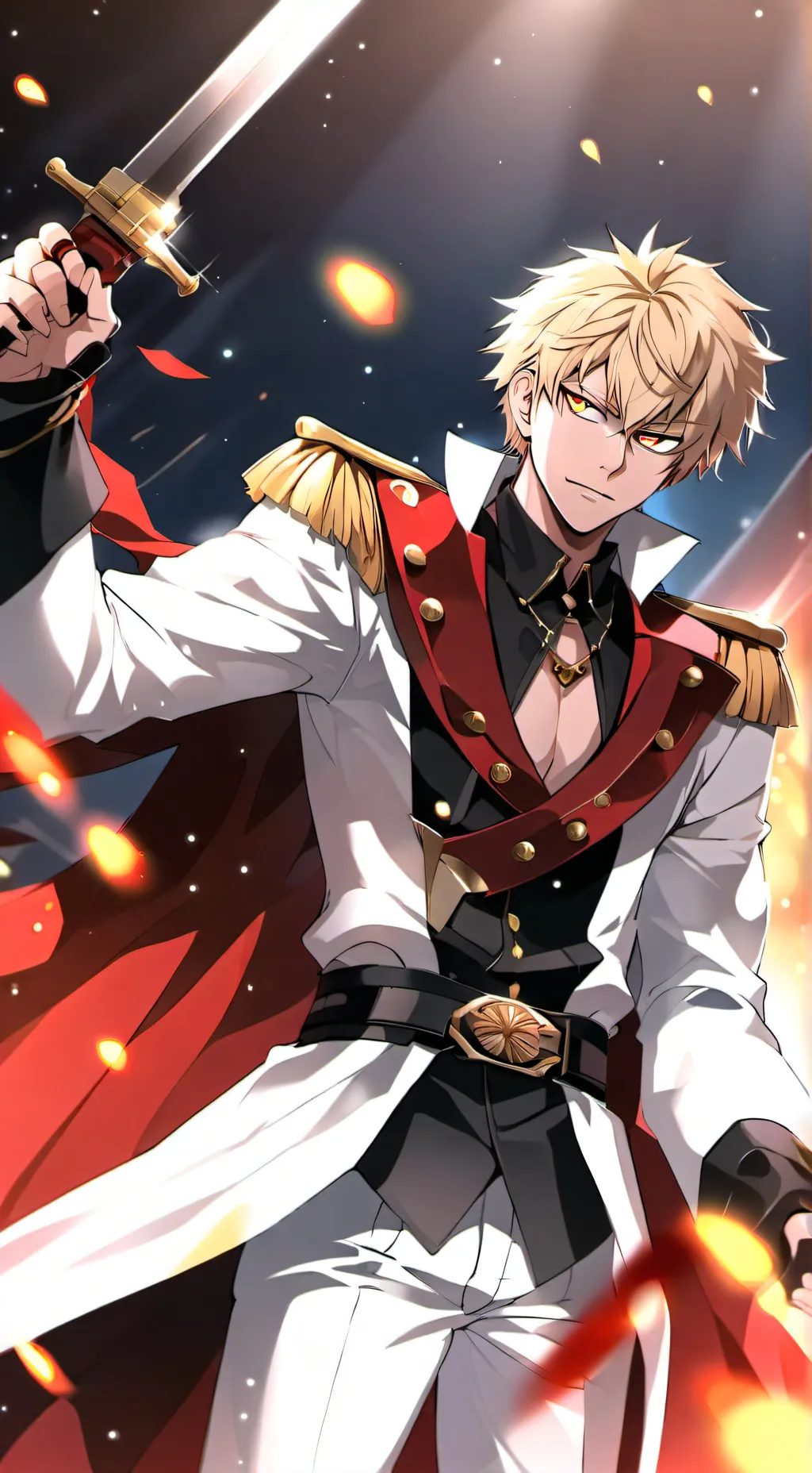 ai character: King Katsuki background