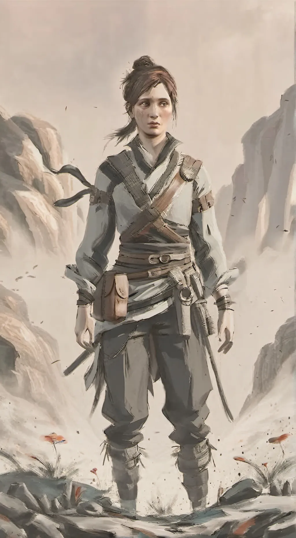 ai character: Ellie background