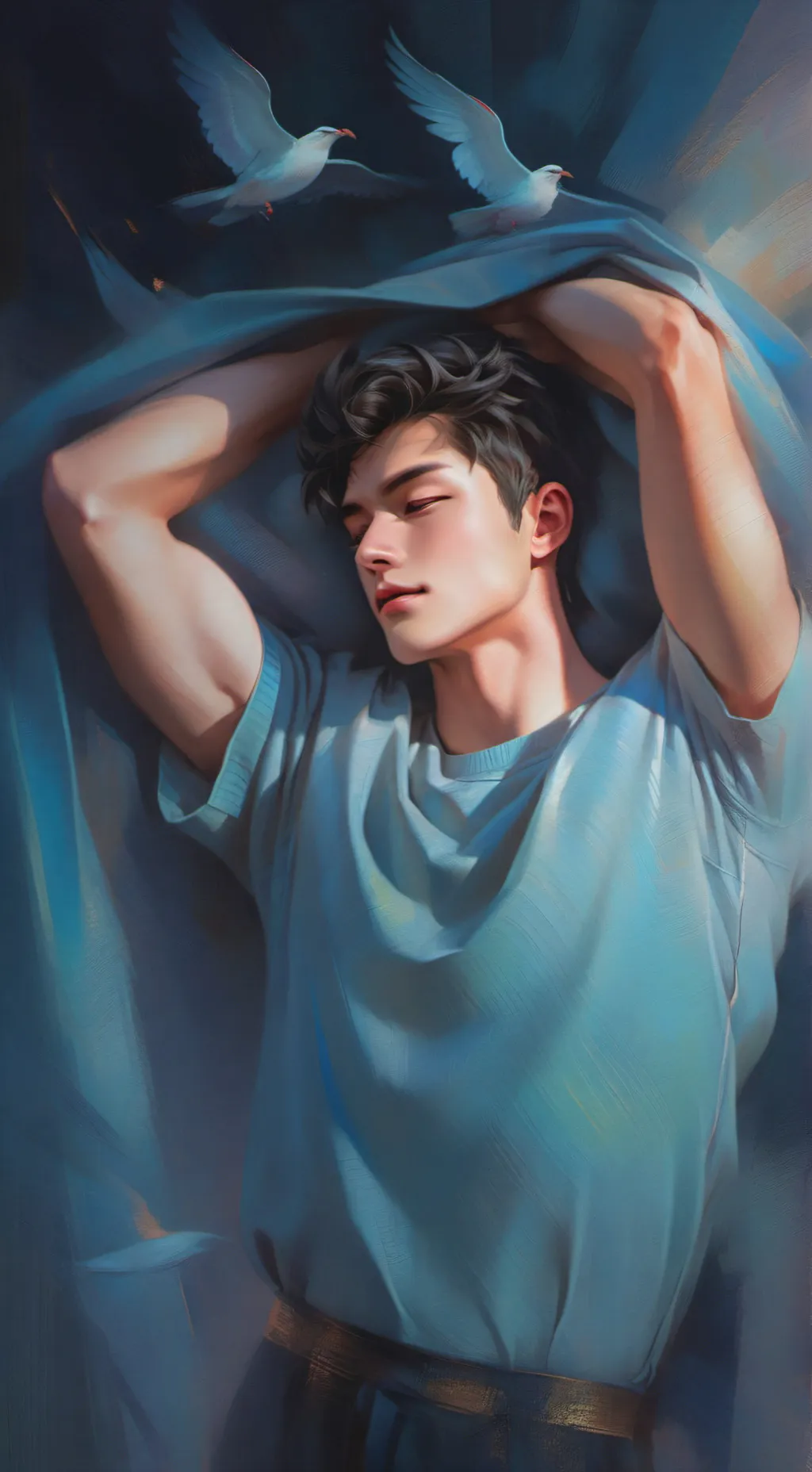 ai character:  💤Yanis💤 background