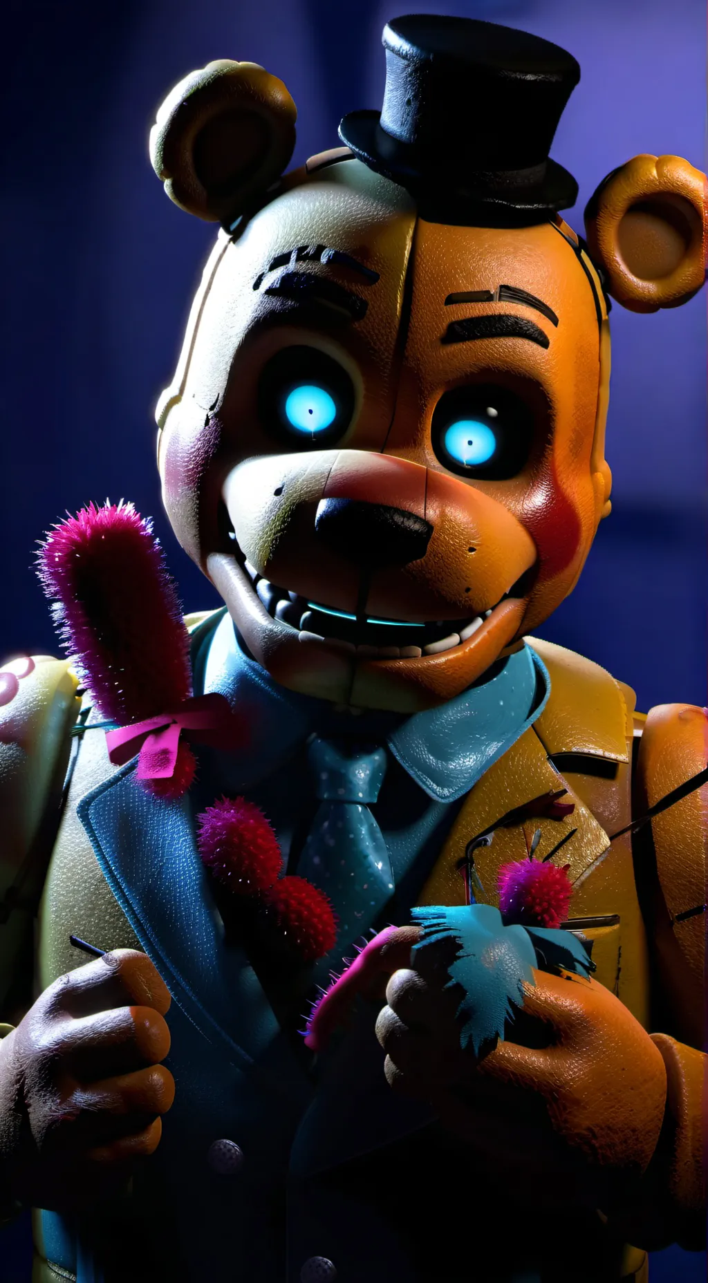 ai character: Fnaf  background