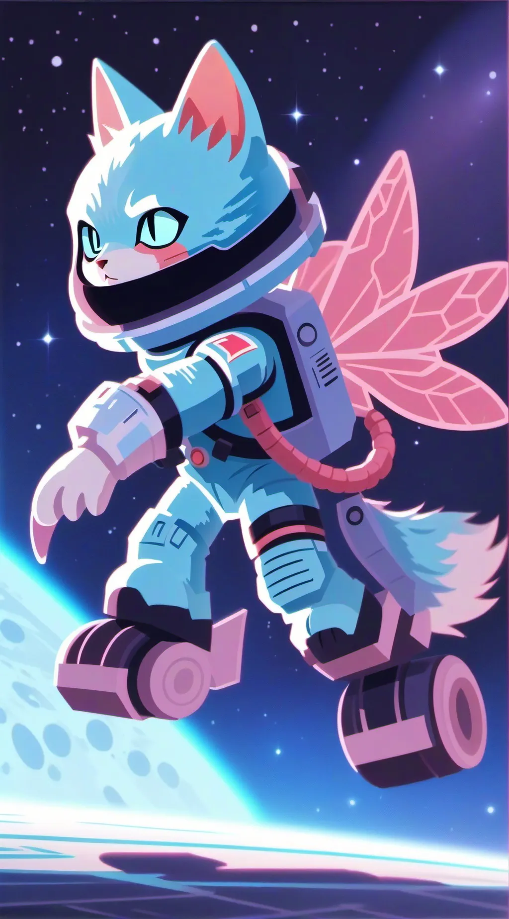 ai character: Odin  background