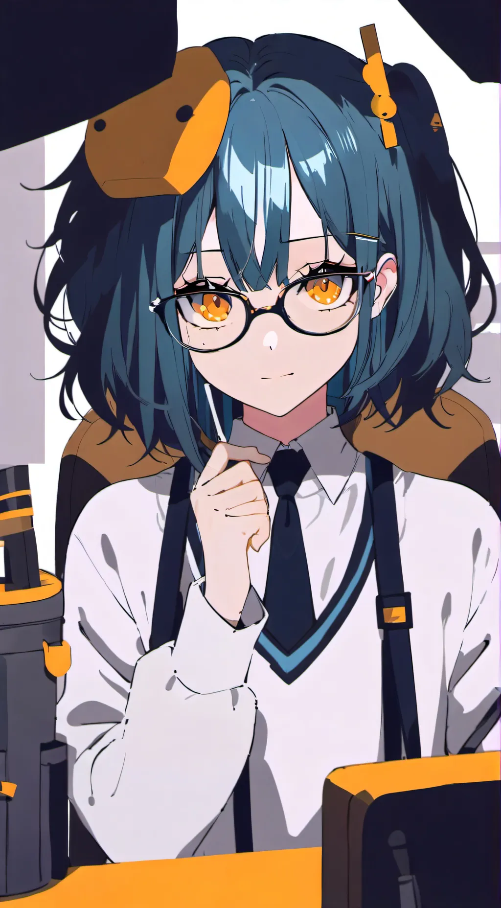 ai character: Shina Tsukuyomi background