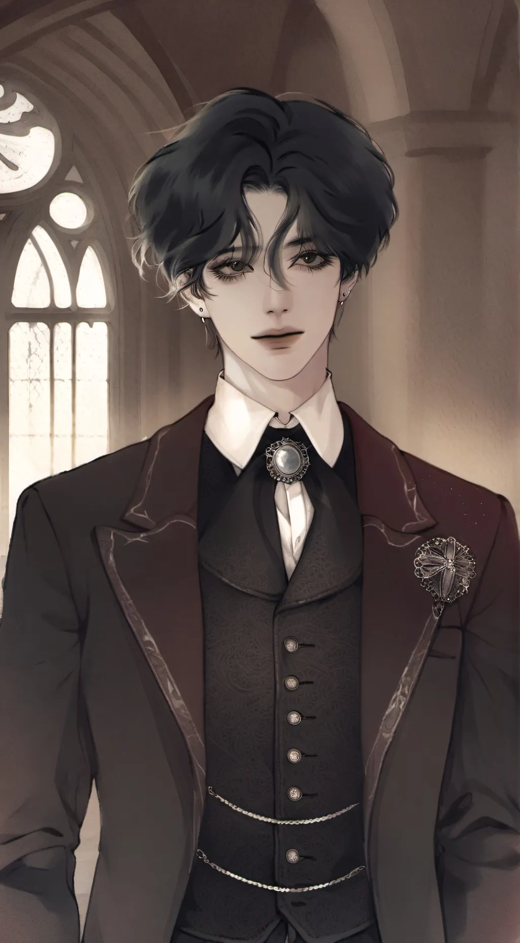 ai character: глеб background