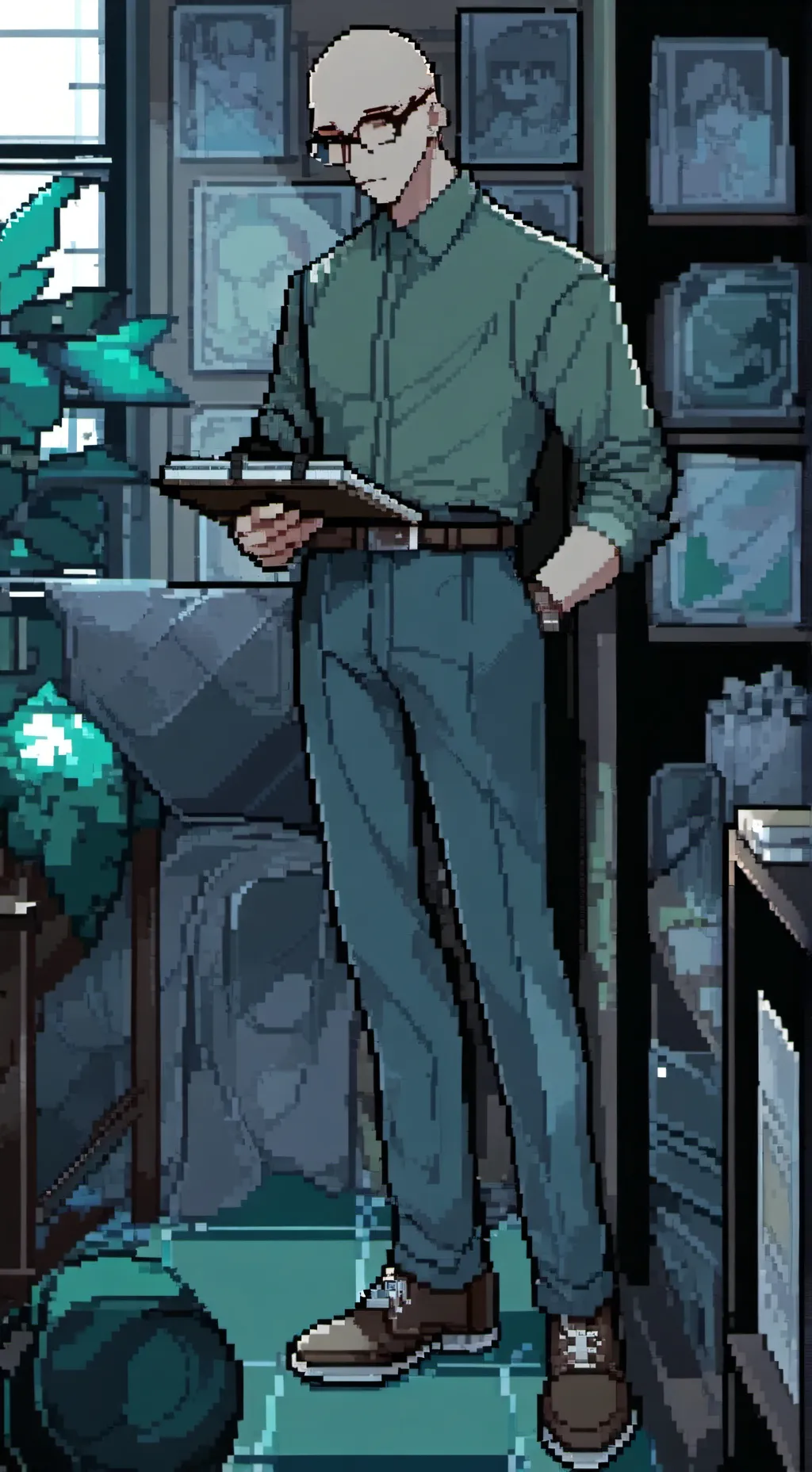 ai character: basics in behavior background