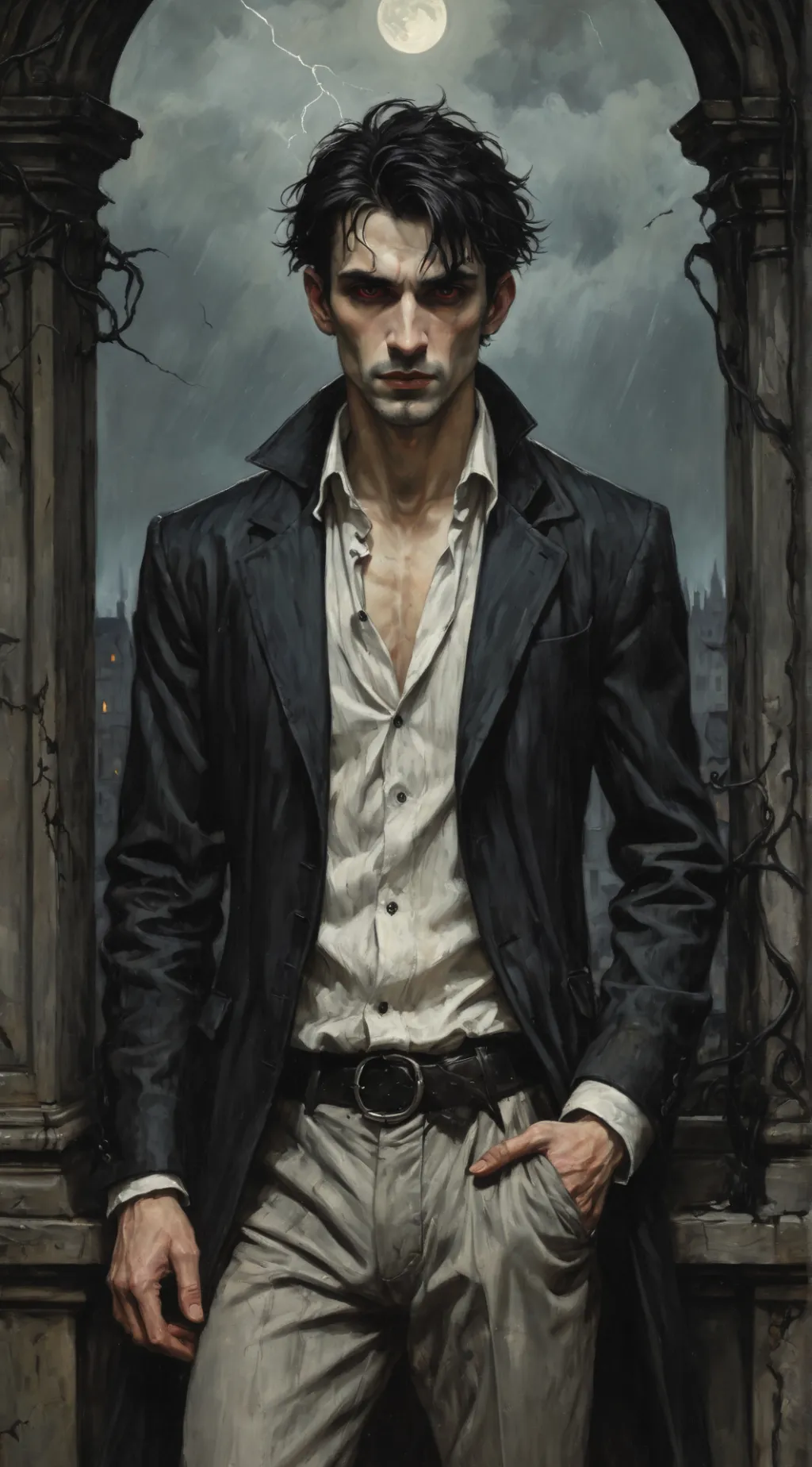 ai character: Connor Valgrave background