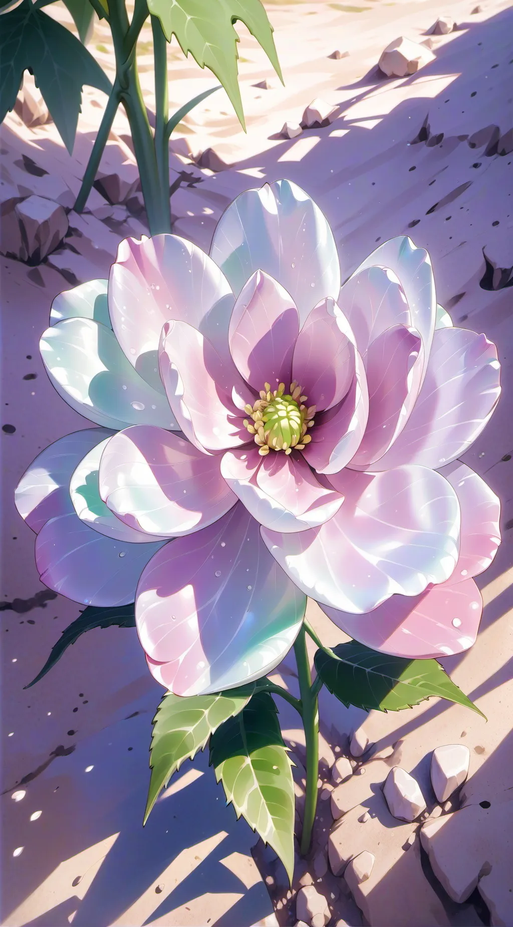 ai character: Blossom background
