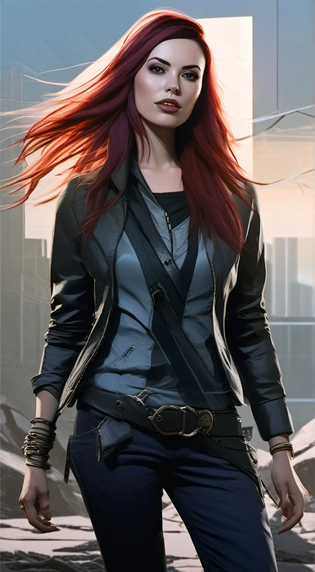 ai character: Rouge background