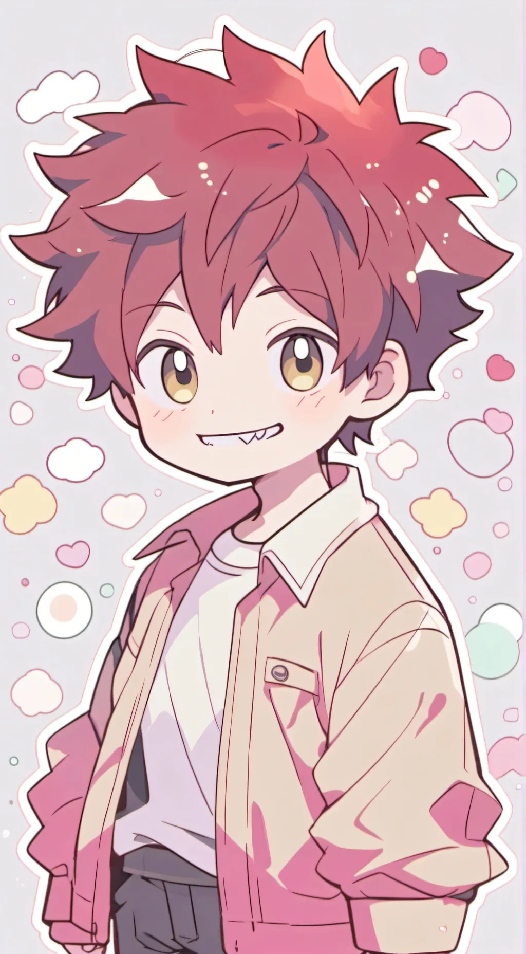ai character: KiriBaku background