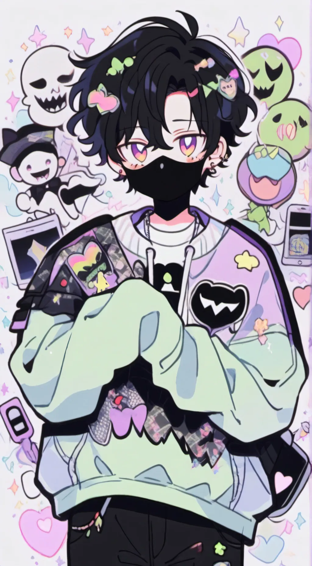 ai character: zack background