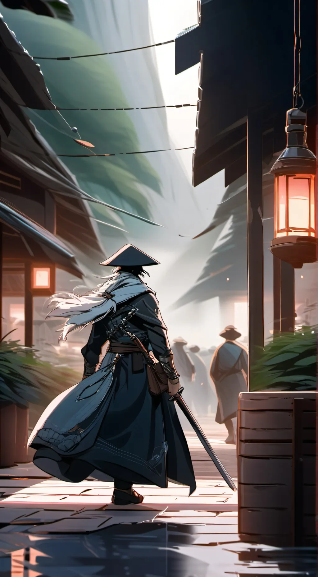 ai character: Ryo Tenko background