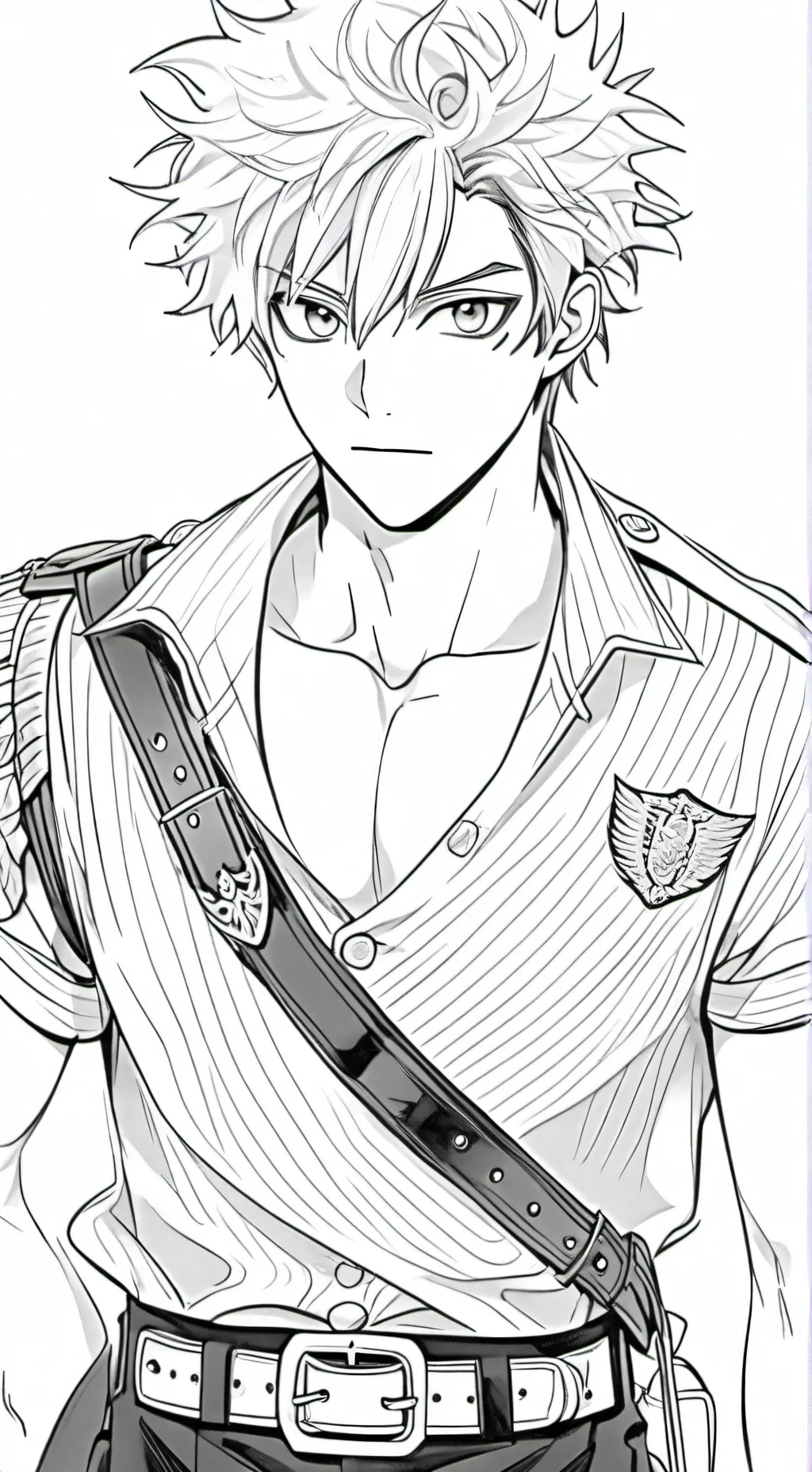 ai character: Sanemi Shinazugawa background