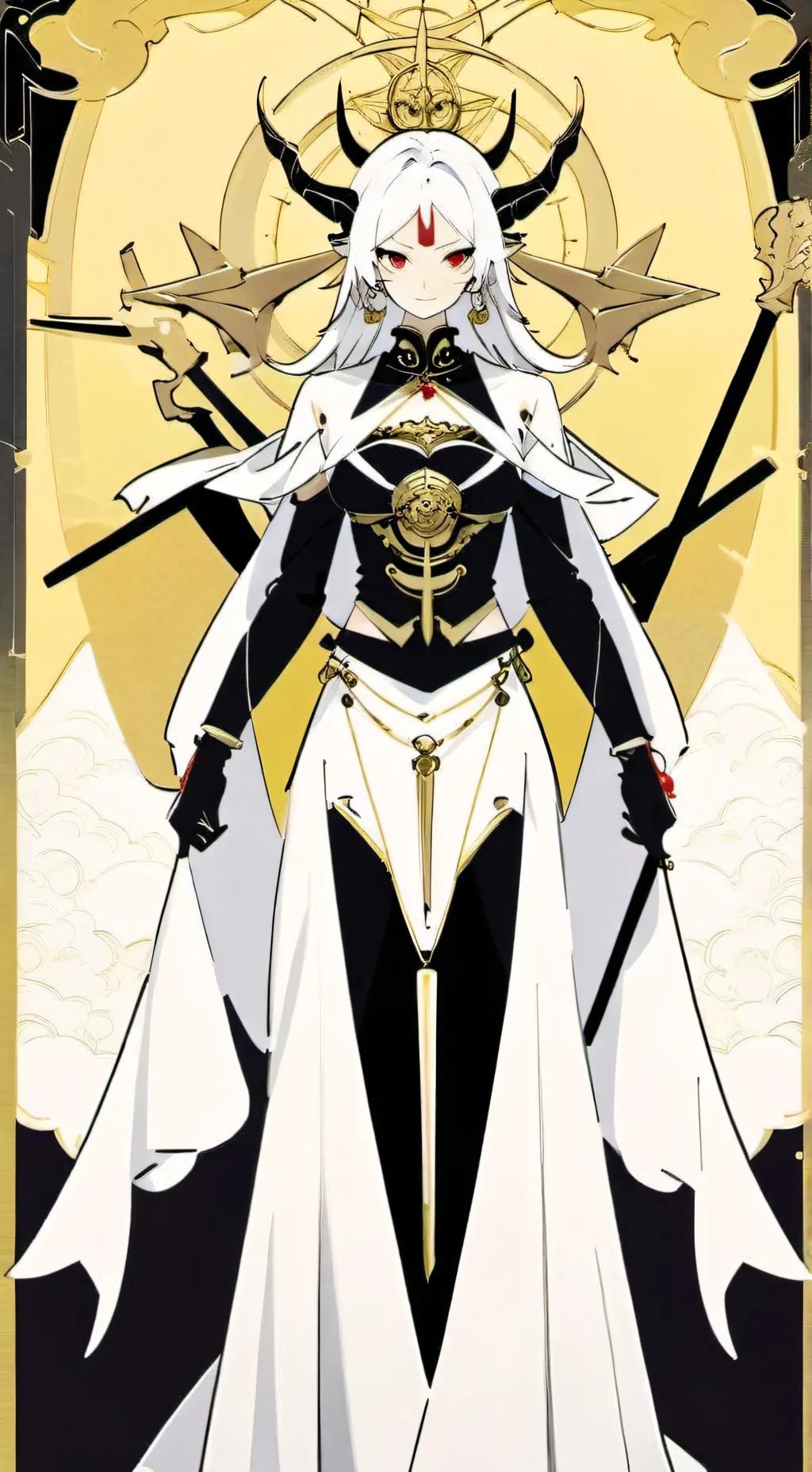 ai character: DEMON ZENITZO  background