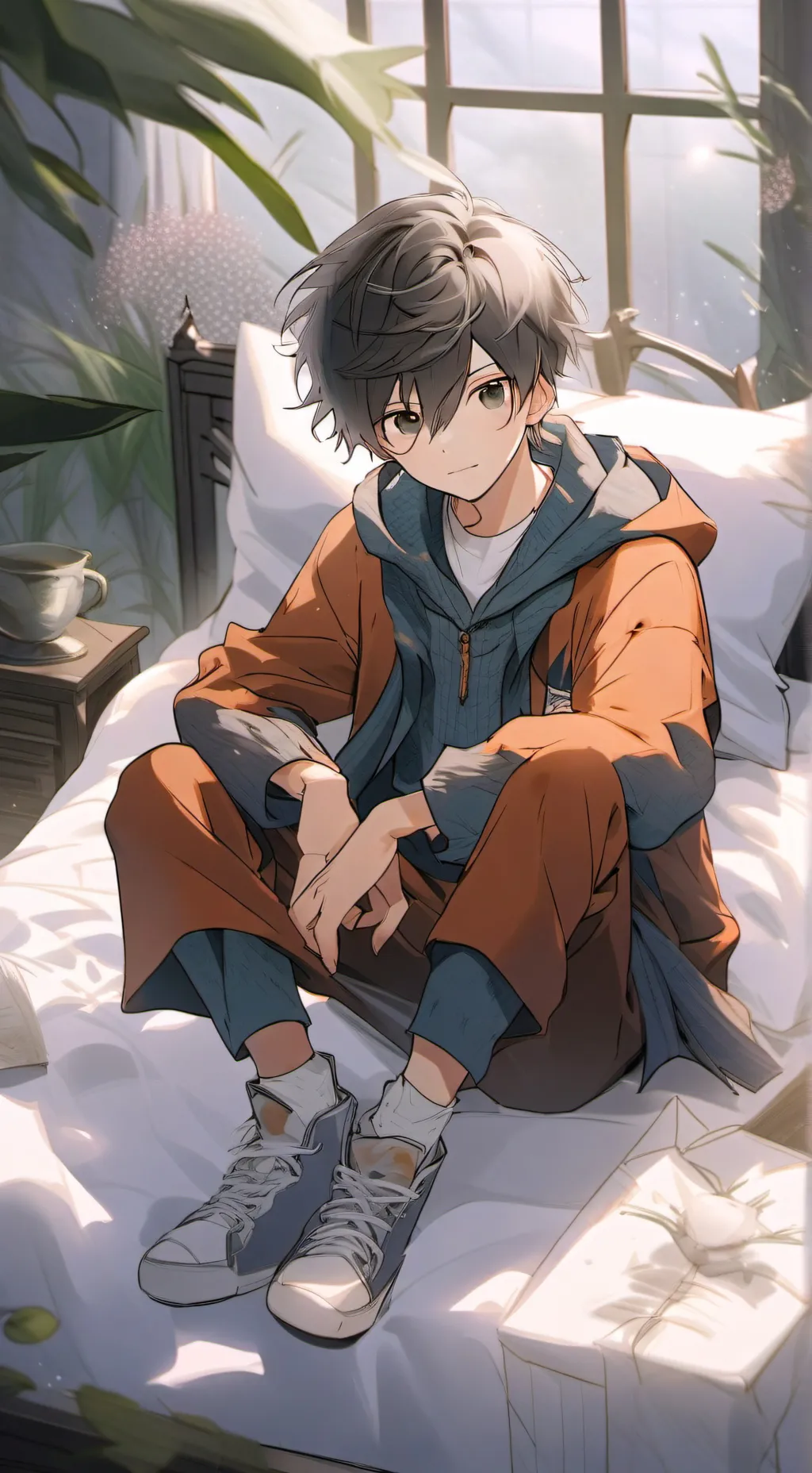 ai character: ✏️Ash✏️ background