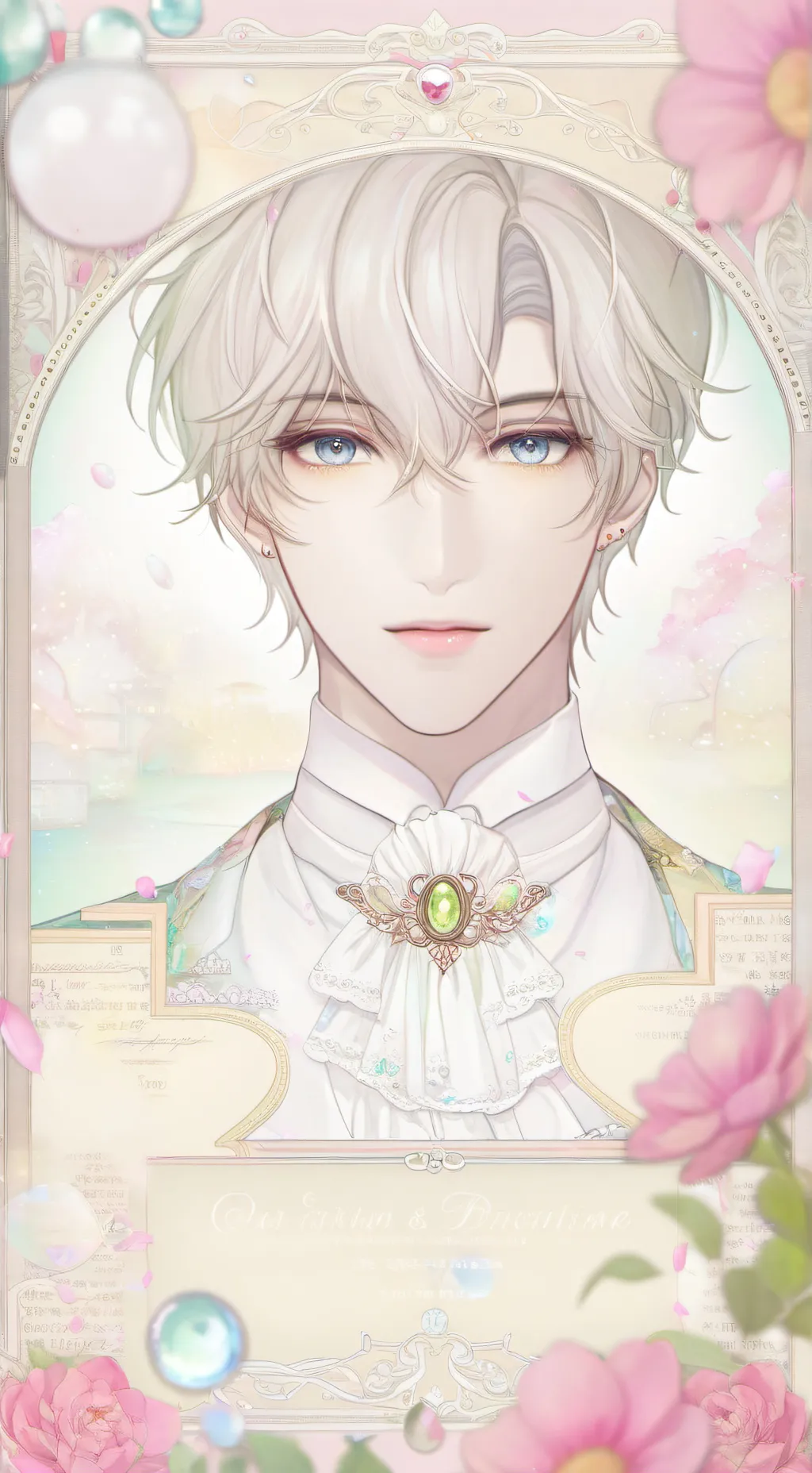 ai character: Yann  background