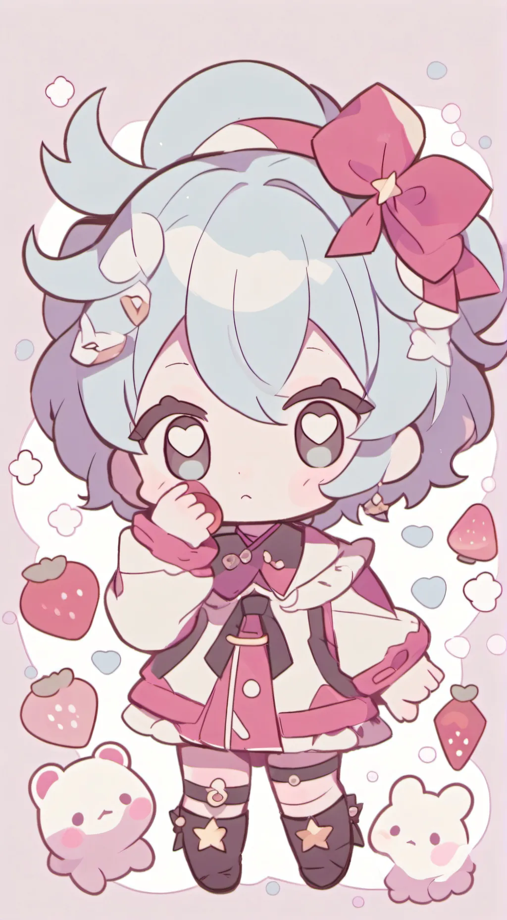 ai character: Lily  background