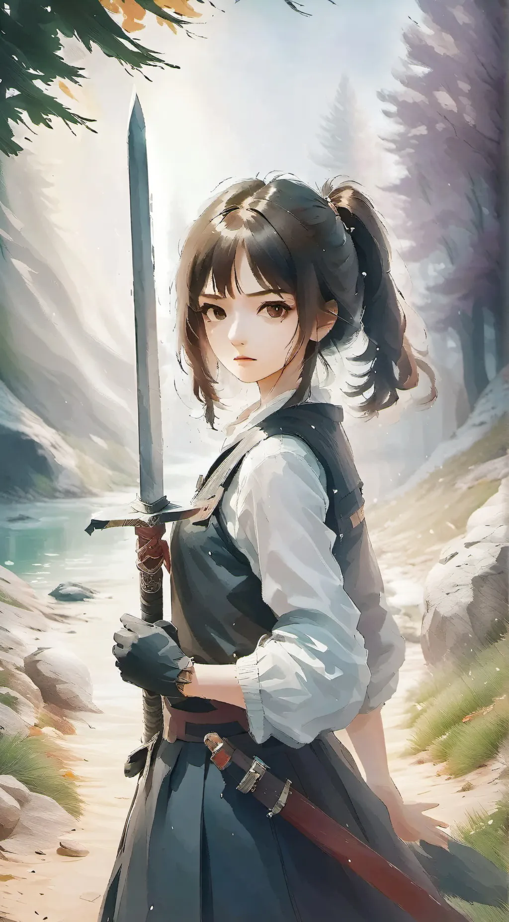 ai character: KNY but pick me😒 background