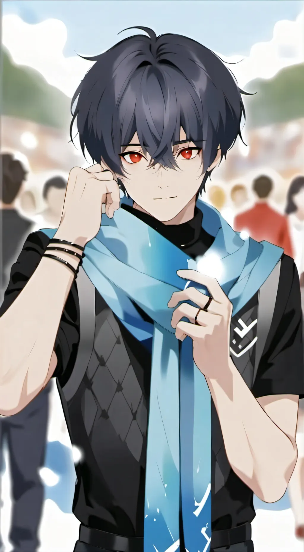 ai character: Leo background