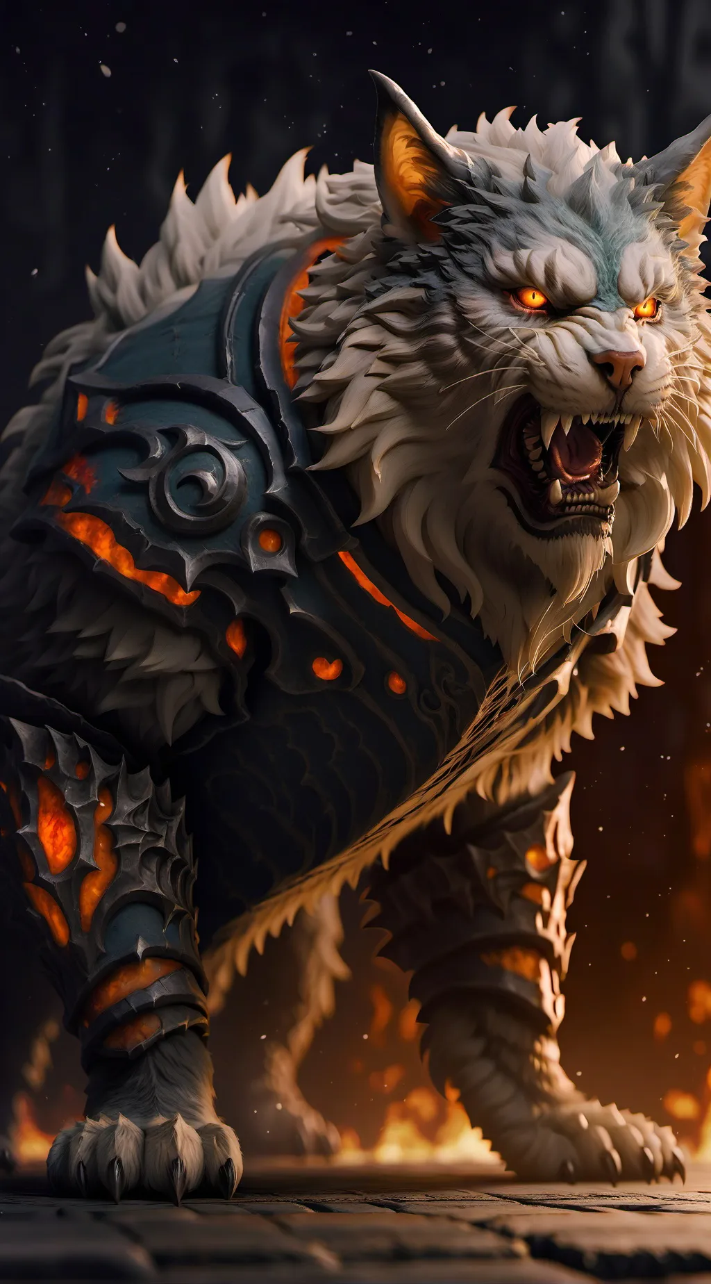 ai character: Infernox background