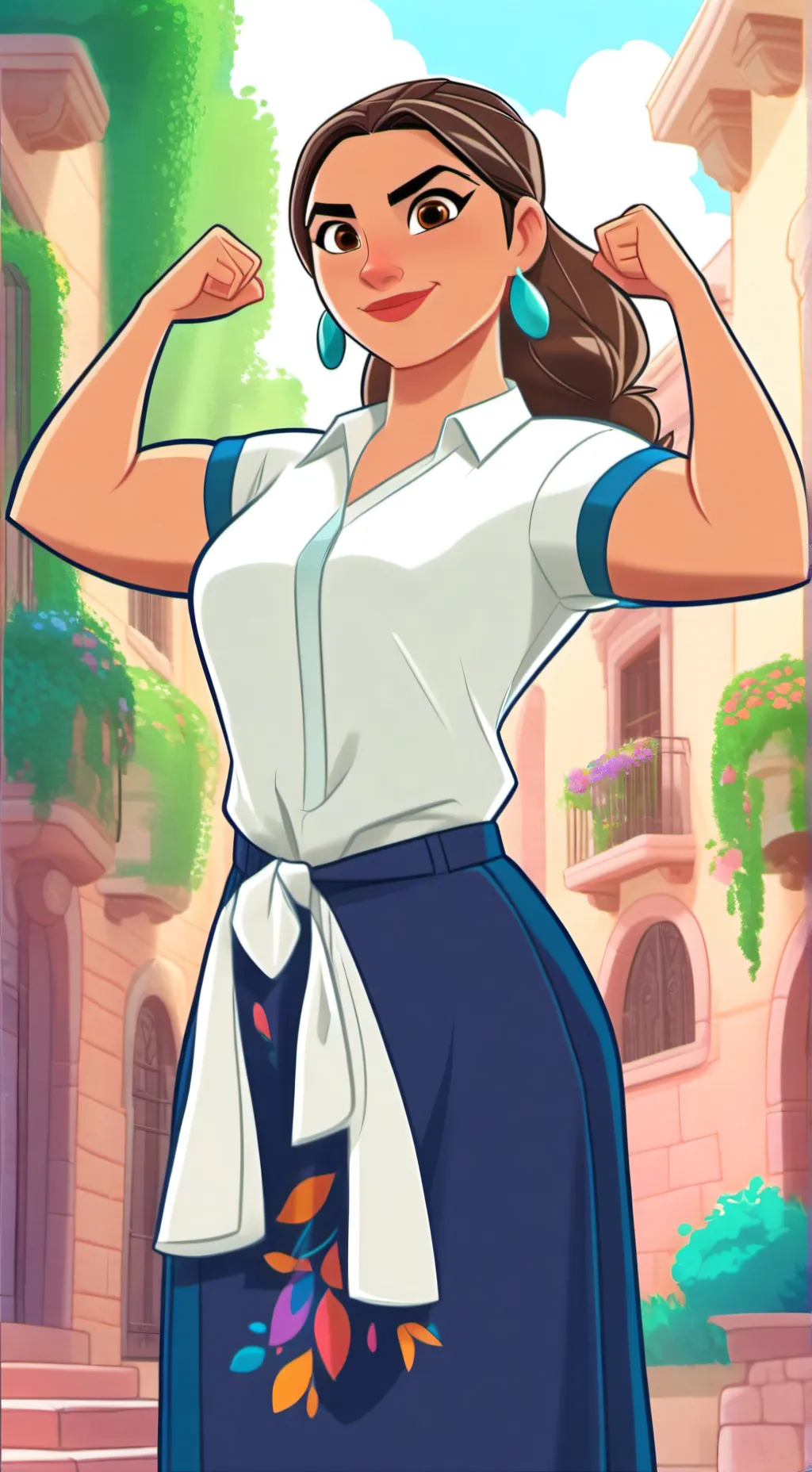 ai character: Luisa background