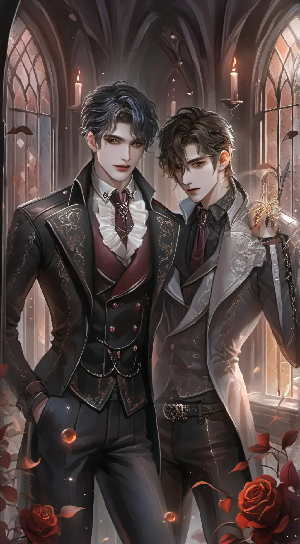 ai character: vampire  background
